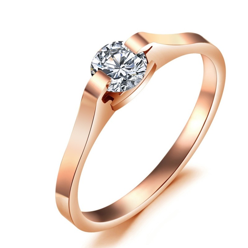 Stabiler Qualitäts-Titanring Für Damen