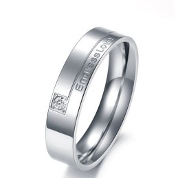 Qualität Und Quantität Garantiert Endless Love Titanring Für Liebhaber
