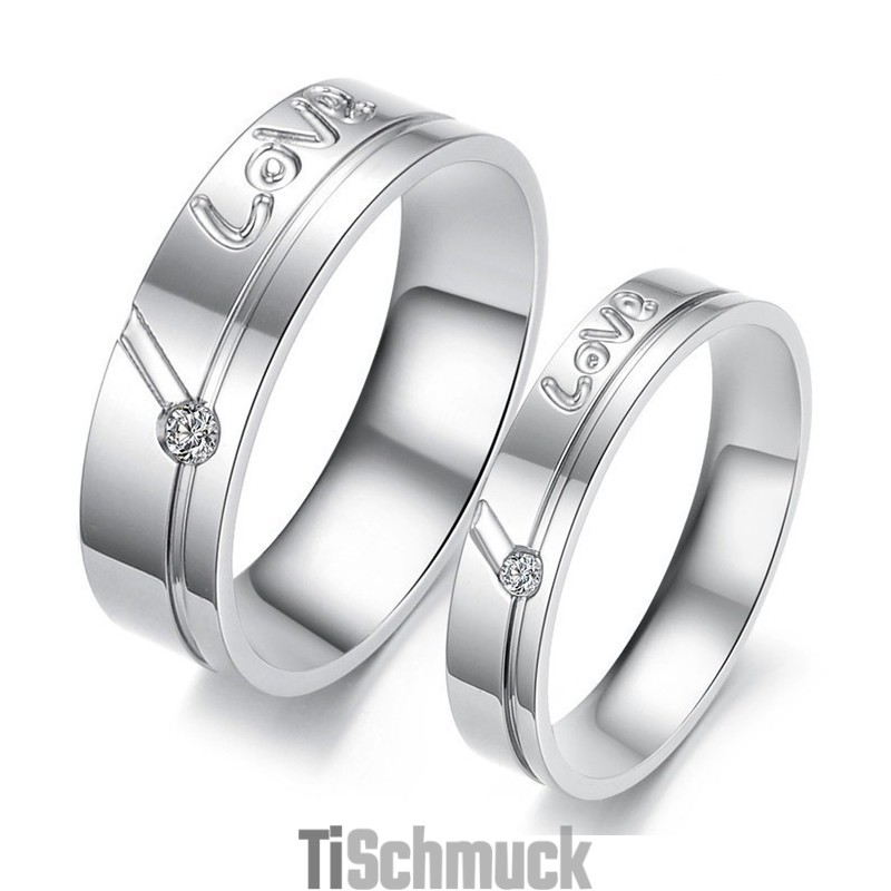 Weltweit Bekannter Lagenring Aus Titan Für Verliebte Mit Strass Weltweit Bekannter Lagenring Aus Titan Für Verliebte Mit Strass