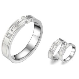 Stabiler Qualitäts-Titanring Für Liebhaber