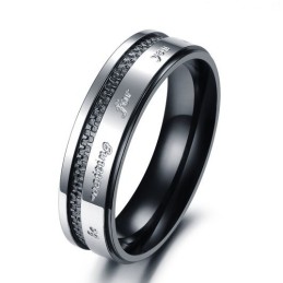 Um Im In- Und Ausland Ein Hohes Ansehen Zu Genießen, Gitter-Titanring Für Liebhaber