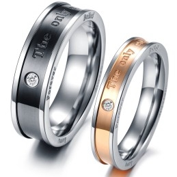 Titanring Mit Garantierter Qualität Und Quantität Für Verliebte