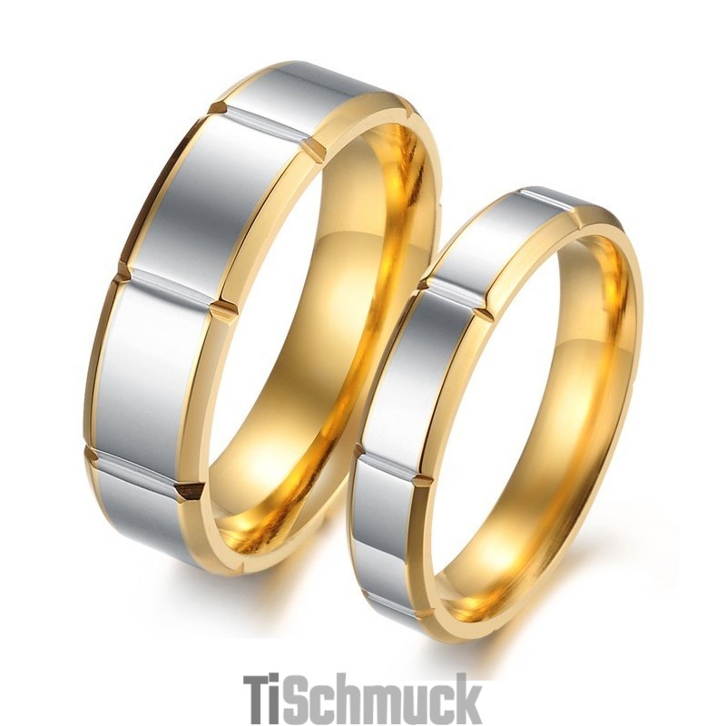 Stabiler Qualitäts-Mode-Titanring Für Liebhaber