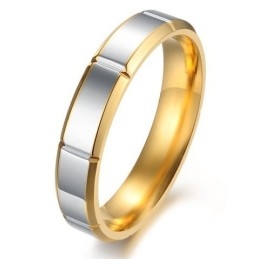 Stabiler Qualitäts-Mode-Titanring Für Liebhaber