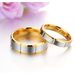 Stabiler Qualitäts-Mode-Titanring Für Liebhaber