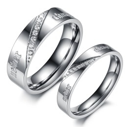 Komplett In Spezifikationen Argent Titanium Ring Für Liebhaber