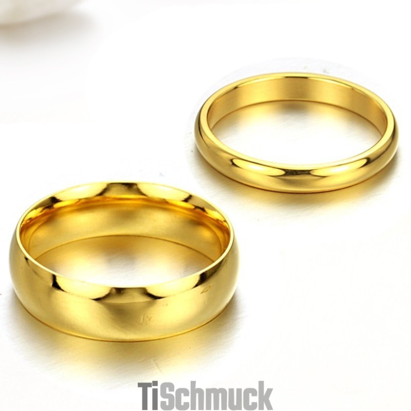 Hochwertiger Titanring Für Verliebte