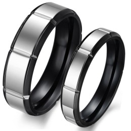 Die Königin Der Qualität Retro Titan Ring Für Liebhaber
