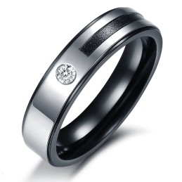 Die Königin Der Qualität Prägnanter Titanring Für Liebhaber