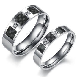 Hochwertiger Titanring Für Verliebte