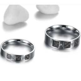 Hochwertiger Titanring Für Verliebte