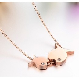 Weltweit Gut Verkaufte Titan-Halskette In Fischform