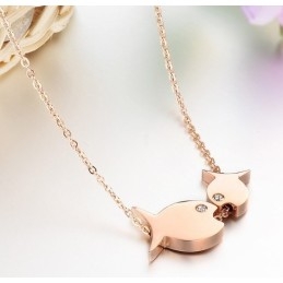 Weltweit Gut Verkaufte Titan-Halskette In Fischform