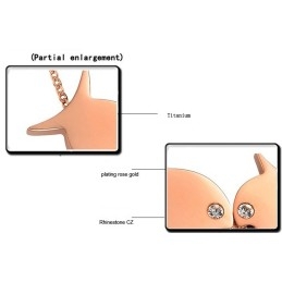 Weltweit Gut Verkaufte Titan-Halskette In Fischform