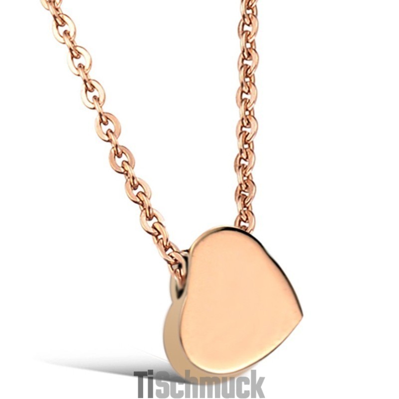 Weltweit Bekannte Sweetheart-Halskette Aus Titan Weltweit Bekannte Sweetheart-Halskette Aus Titan