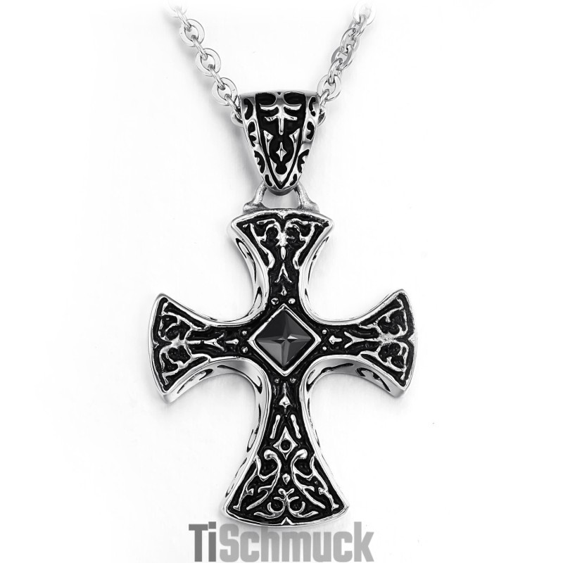 Große Auswahl An Kreuz-Titan-Halsketten