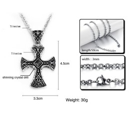 Große Auswahl An Kreuz-Titan-Halsketten