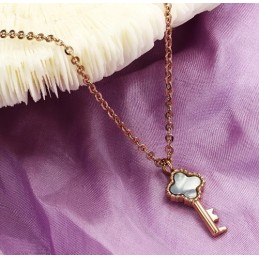 Komplett In Spezifikationen Female Key Titan Halskette