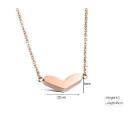 Zuverlässige Qualität Sweetheart Titan Halskette