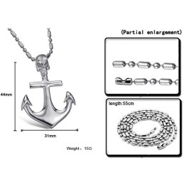 Weltweit Bekannte Kreuz-Halskette Aus Titan