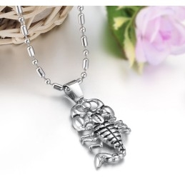 Hochwertige Skorpion-Titan-Halskette