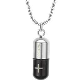 Hochwertige Kreuz-Titan-Halskette
