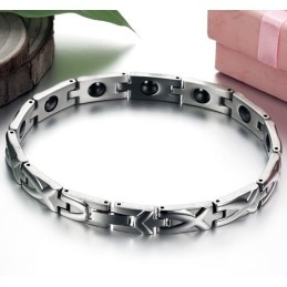 Zuverlässiges, Hochwertiges Anti-Ermüdungs-Titanarmband Für Liebhaber