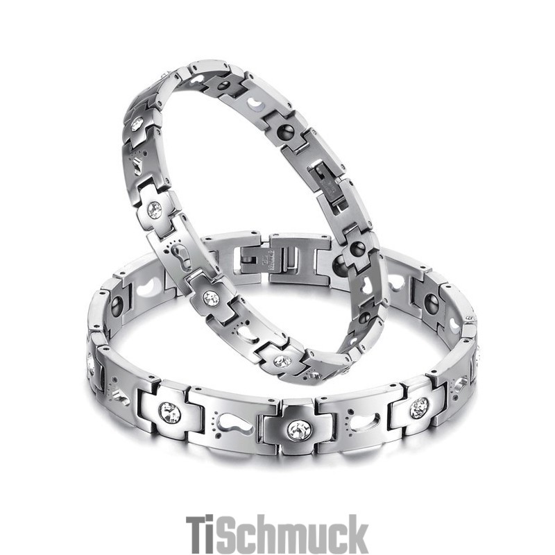 Die Königin Der Qualität Titan Armband Für Liebhaber Mit Strass Die Königin Der Qualität Titan Armband Für Liebhaber Mit Strass