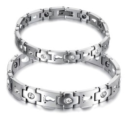 Die Königin Der Qualität Titan Armband Für Liebhaber Mit Strass