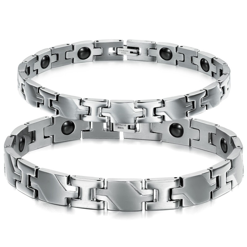 Hochwertiges Titan-Magnetstein-Armband Für Liebhaber Hochwertiges Titan-Magnetstein-Armband Für Liebhaber