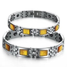 Zuverlässiges Qualitäts-Gesundheits-Titan-Lodestone-Armband Für Liebhaber