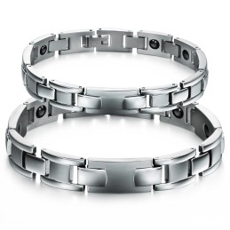 Hochwertiges Titan-Magnetstein-Armband Für Liebhaber