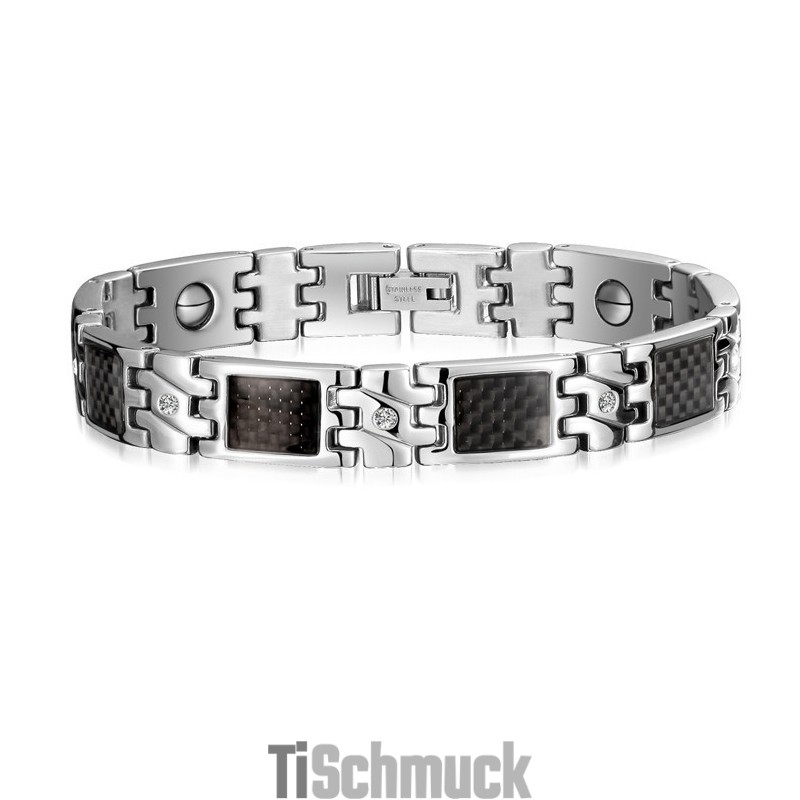 Weltweit Bekanntes Titan-Magnetstein-Armband