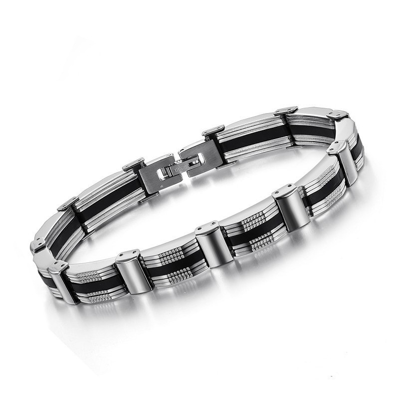 Eine Lange Geschichte: Männliches Titanarmband