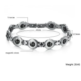 Große Auswahl An Anti-Ermüdungs-Armbändern Aus Titan Für Männer