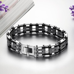 Hochwertiges Herrenarmband Aus Titan