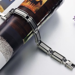 Das King Of Quantity Herren-Titanarmband