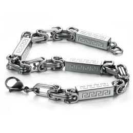 Zuverlässiger Ruf Männliches Prägnantes Titanarmband