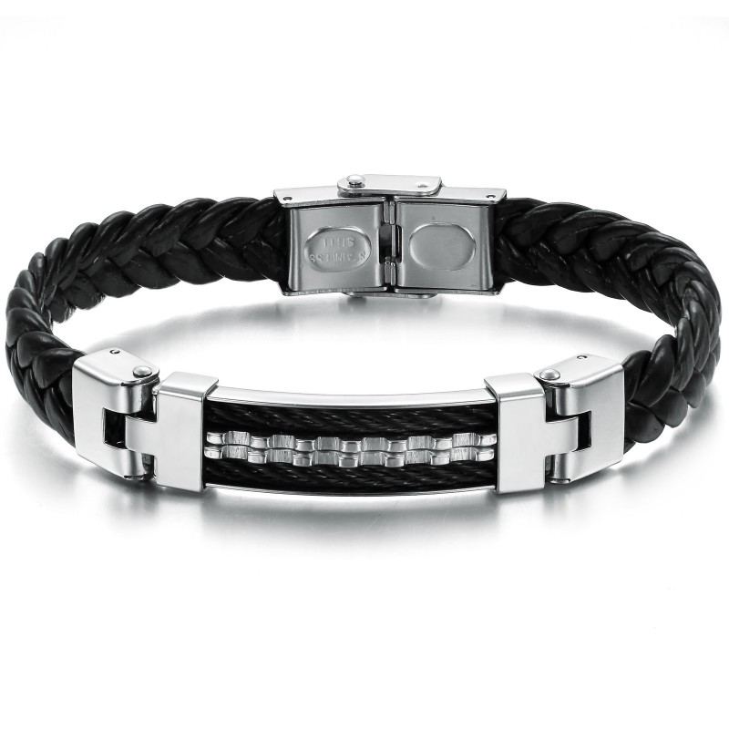 Klassischer Armreif Aus Titanleder In Zuverlässiger Qualität