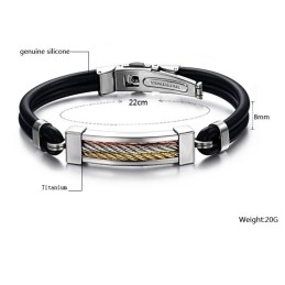 Einfach Zu Verwendender Titan-Silikon-Armreif