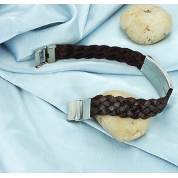 Komplett In Spezifikationen Brauner Titan-Armreif