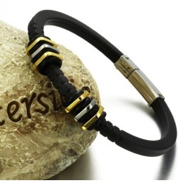 Bekannt Für Seinen Hochwertigen Titan-Silikon-Armreif