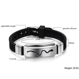 Große Auswahl An Titan-Silikon-Armreifen