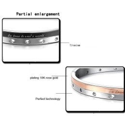 Komplette Spezifikationen Titan Armreif Für Liebhaber