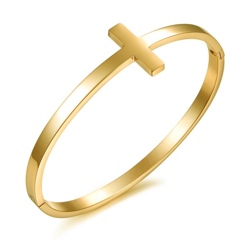 Stabiler, Hochwertiger, Prägnanter Titan-Armreif Für Damen