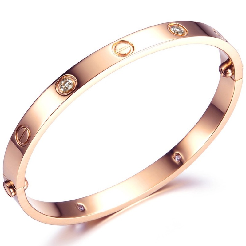 To Have A Long Story Damen Titan Armreif Mit Strass To Have A Long Story Damen Titan Armreif Mit Strass