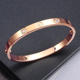 To Have A Long Story Damen Titan Armreif Mit Strass