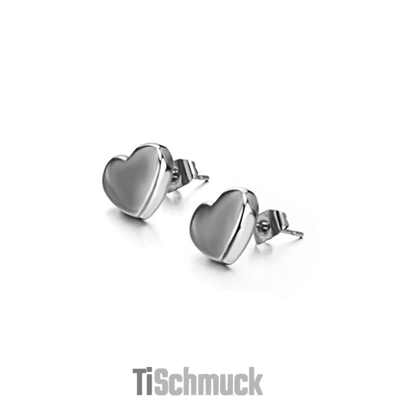 Die Königin Der Hochwertigen Weiblichen Sweetheart-Titanohrringe