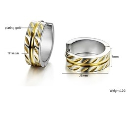 Zuverlässiger Ruf Weibliche Ahornblattform Titan Ohrringe