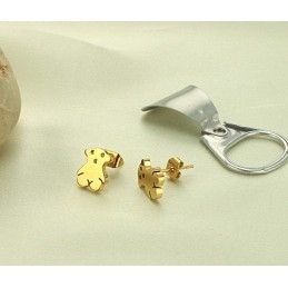 Die Königin Der Hochwertigen Weiblichen Bären-Titanohrringe